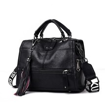 Pu Leather Tassels Luxury Handbags Women Bags Designer Handbags High Quality Lad - £42.51 GBP