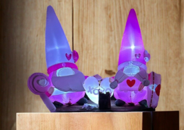 Joiedomi 6 FT Valentines Day Inlflatable Gnomes Couple with Sweet Hearts, Blow u - $24.75