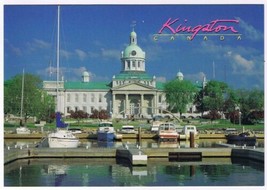Postcard City Hall Confederation Yacht Basin Kingston Ontario 4.5&quot; x 6.5&quot; - £2.32 GBP