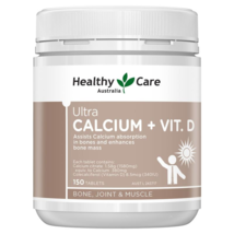 Healthy Care Ultra Calcium Plus Vitamin D 150 Tablets - $94.33