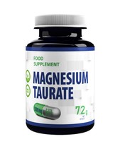 Magnesium Taurate - 500mg 120 Caps Cardiovascular Health - £14.37 GBP
