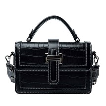 Stone Pattern Leather Crossbody Bags For Women 2022 Travel Handbag Fashion Simpl - £39.14 GBP