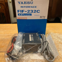 Yaesu FIF-232C  CAT System RS 232C Computer Interface NOS w/ Box, cables... - $180.00