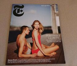 NY Times Style Travel Magazine model Iselin Steiro; Norway; Sicily Summe... - $5.00