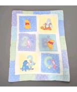 Vintage Winnie the Pooh Quilt Baby Blanket Piglet Eeyore Tigger ABC 123 ... - $203.10 CAD