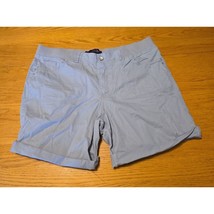 Womens 16w 16 w gloria vanderbilt light gray Kristine shorts - £9.79 GBP