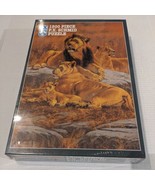 1500 Piece &quot;The Lion Kingdom&quot; Jigsaw Puzzle FX Schmid 21&quot; x 34&quot; BRAND NE... - $10.02