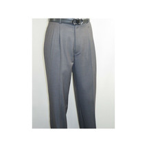 Men Apollo King Banded Collarless suit Mandarin 5 Hidden Button Pastor AG53 Gray image 11