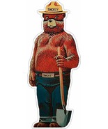 Smokey Bear Forest Mascot Laser Cut Metal Sign - £54.47 GBP