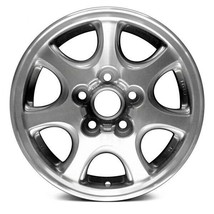 Wheel For 99-03 Toyota Solara 15x6 Alloy 7 Spoke 5-114.3m Machined Light Silver - £259.22 GBP