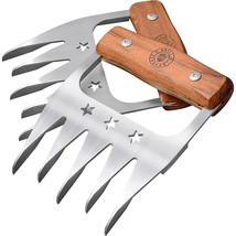 Metal Meat Claws, Bbq Pork Shredder, Forever , Walnut Wood Handles, Patented, 30 - £49.05 GBP