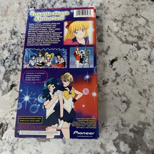 Sailor Moon S - TV Series Vol. 4: Birthday Blues (VHS, 2001, Dubbed Edited as... Item image 4