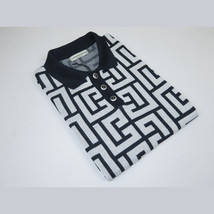 Men's Sports Shirt LCR MIZUMI Soft Cotton Blend Fashion Polo Style 11170-A Navy image 3