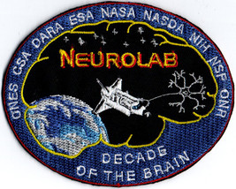 Human Space Flights STS-90 Pay-17 Columbia (25) USA Iron Badge Embroidered Patch - £15.81 GBP+