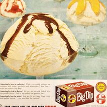 1958 Big Dip Ice Cream Golden State Advertisement Dessert Dairy Food DWII29 - $18.07 CAD