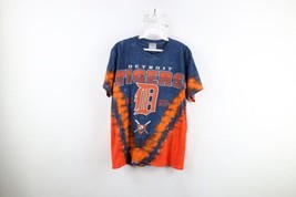 Vintage Mens Small Faded Acid Wash Old English D Detroit Tigers Baseball T-Shirt - £30.97 GBP
