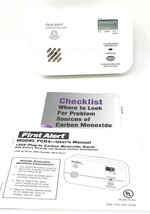 FIRST ALERT FCD4CL Plug-In Carbon Monoxide Alarm with 9V Battery - $20.70
