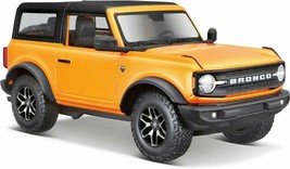Ford 2021 Bronco Badlands 1/24 Scale Diecast Model - Orange (No Box) - £28.80 GBP