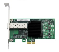 Pcie Gigabit Sfp Fiber Optic Network Card Server Desktop Pc Standalone N... - $80.10