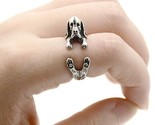  paws boho basset hound bloodhound animal rings for women anel dog love couple pet thumb155 crop