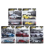 Hot Wheels Premium 2025 Car Culture FAST WAGONS 5 Cars Set NEW Audi Volv... - €31,41 EUR