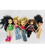 Lot of 5 MGA Early 2000s Vintage Bratz Dolls - $34.99