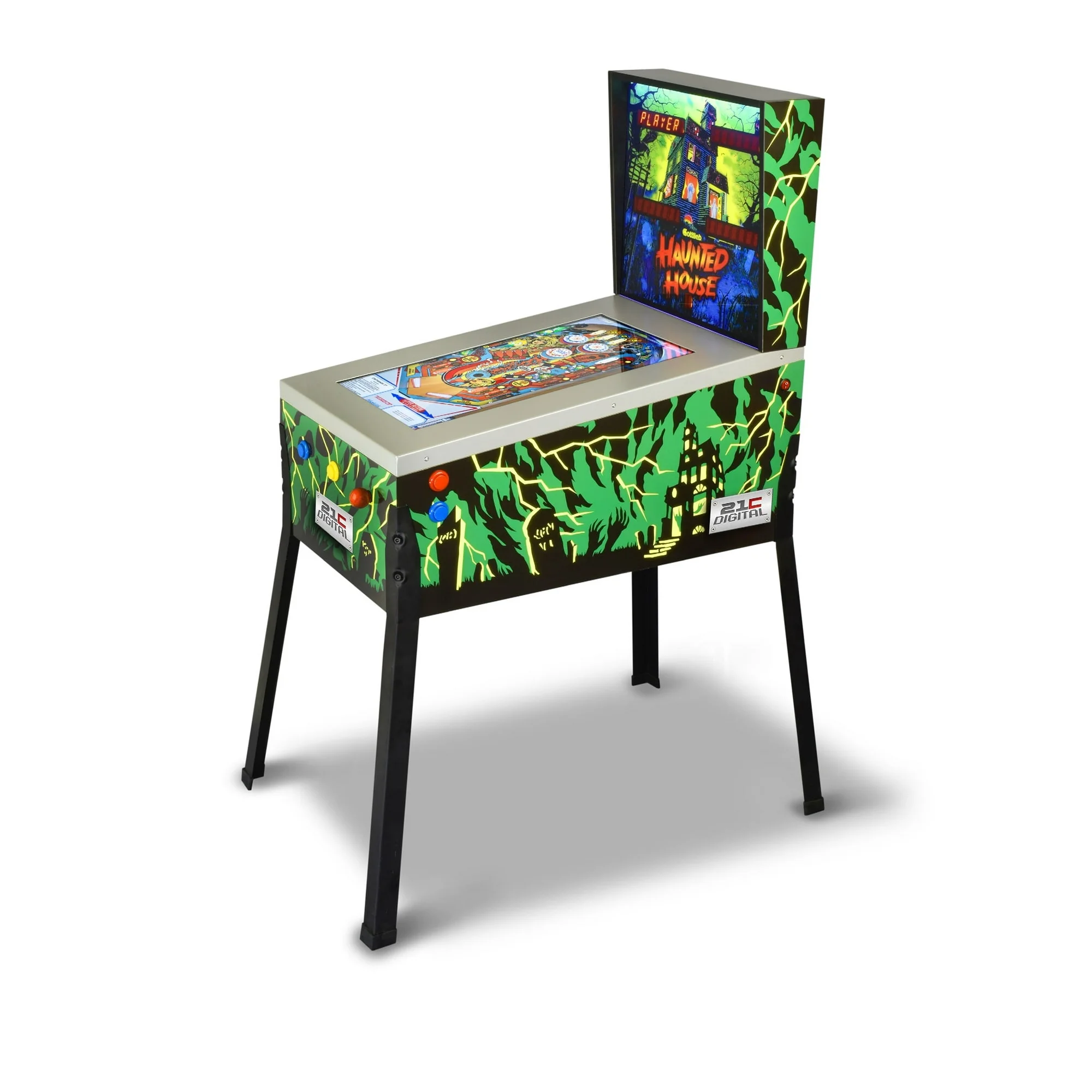 HAUNTED HOUSE 3D ELECTRONIC DIGITAL PINBALL MACHINE - $1,656.86 CAD