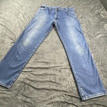 Reed Double Knot Industrial 100% Cotton Jeans Men&#39;s Work Uniform Relaxed... - $19.49