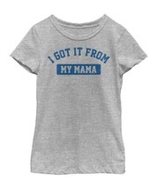 MSRP $17 Fifth Sun Athletic &#39;I Got It From Mama&#39; Fitted Tee Size Small NWOT - £6.29 GBP