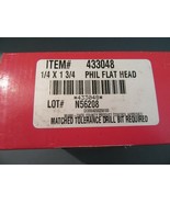 HILTI CONCRETE SCREW 1/4&quot; X 1 3/4&quot; Philips Flat Head  433048 - $742.33 MXN