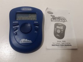 Radica Pocket Pyramid Solitaire 2005 Handheld Electronic Game Tested Works - $9.89