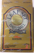 1992 Leaf Series 2 MLB Baseball Factory Sealed Wax Box 36 Packs/ 15 CPP ... - $44.95