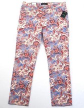 Lauren Ralph Lauren Jeans Co. Pink &amp; Blue Floral Ankle Pants Women&#39;s Siz... - £95.69 GBP