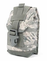 US Air Force ABU Tiger Stripe General Canteen Pouch : 8&quot; x 3&quot; x 5 MOLLE ... - $18.77