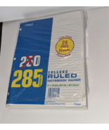 Mead Filler Paper College Ruled 11 x 8 1/2 White 285 Sheets  - $8.99