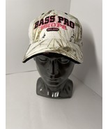 Bass Pro Shop Real Tree Design Pink Outline Logo Hat Cap Ex Con Strap Back - £10.99 GBP