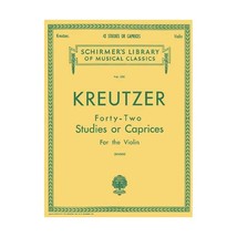 42 Studies or Caprices: Violin Method Kreutzer, Rudolphe (Composer)/ Sin... - $11.00