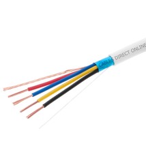 Cables Direct Online 500ft Stranded 18/4 Alarm CCA FTP Shielded Cable fo... - £175.47 GBP