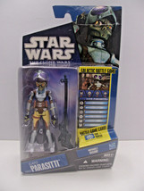 Star Wars The Clone Wars 2010 Cato Parasitti Action Figure Battle Game CW37 New - £23.97 GBP
