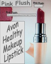 Make Up AVON Healthy Makeup Lipstick ~ SPF 15 ~ Pink Flush ~ NOS - £7.72 GBP