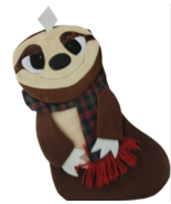 Hobby Lobby - Cute Smiling Sloth - 20 in Christmas Stocking (New) - £13.99 GBP