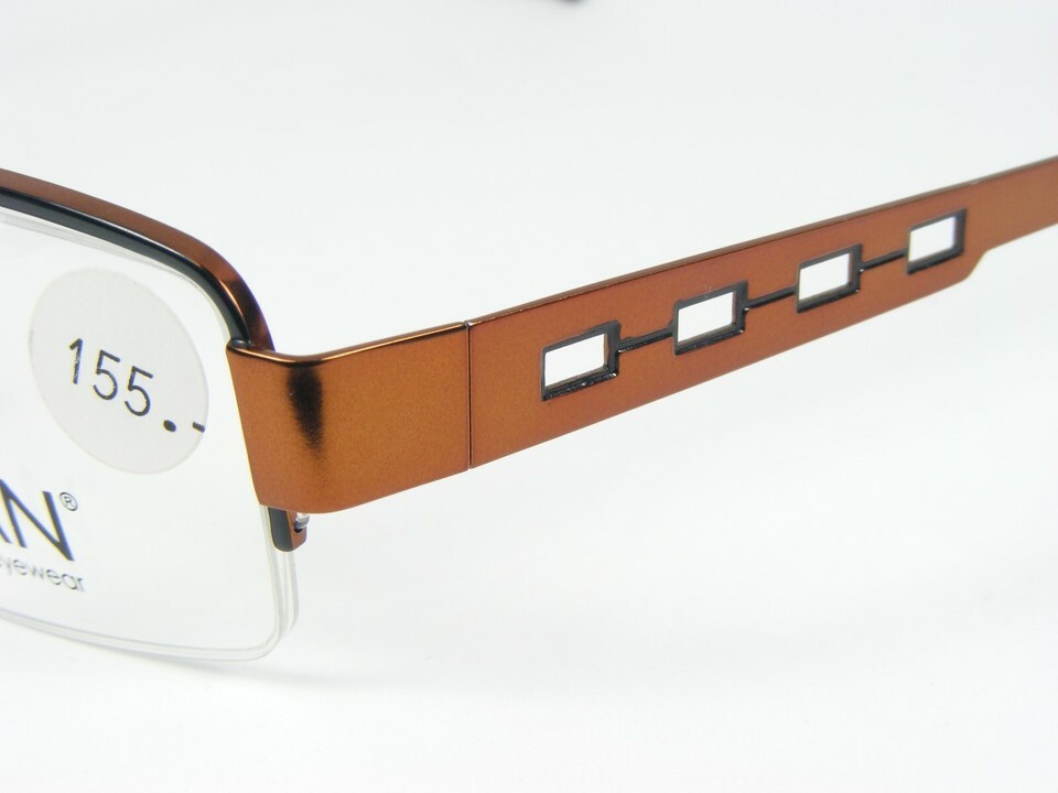 YAN by BoDe 6248 36 BLACK /BRONZE EYEGLASSES GLASSES FRAME 54-18-135mm Germany Item image 5