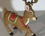 Reindeer Vintage Christmas Decoration Holiday Ornament 2000 Hallmark - $8.90