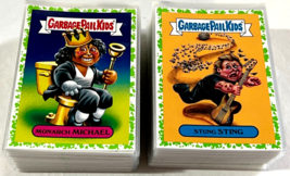 2017 Garbage Pail Kids Battle Of The Bands Green Puke Parallel 180-CARD Set Gpk - £311.46 GBP