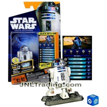 Yr 2010 Star Wars Galactic Battle Game Saga Legends Electronic Figure R2-D2 SL14 - £31.45 GBP