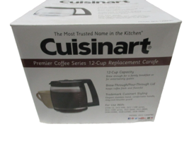 Cuisinart  Premier Coffee Series Replacement 12-Cup Glass Carafe DCC 1200PRC - £40.17 GBP