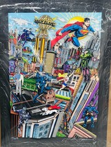 Charles Fazzino Superman De Superhéros Suite Signée Numéroté Marvel Bd - £3,295.05 GBP