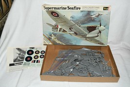 Revell H-294:250 1969 Supermarine Seafire Model Airplane Kit Vintage open box - $36.27