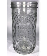 Crystal Cut Jar Glass Vase 6.7”Hx3.4”W-RARE-BRAND NEW-SHIPS SAME BUSINES... - £19.73 GBP