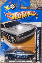 2012 Hot Wheels  Dodge Challenger Concept  #153/247 [Silver] Heat Fleet ... - £7.81 GBP